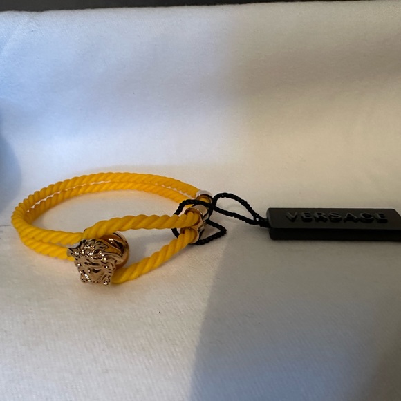 Versace Medusa Braided Bracelet NEW (AUTHENTIC) - Picture 8 of 16
